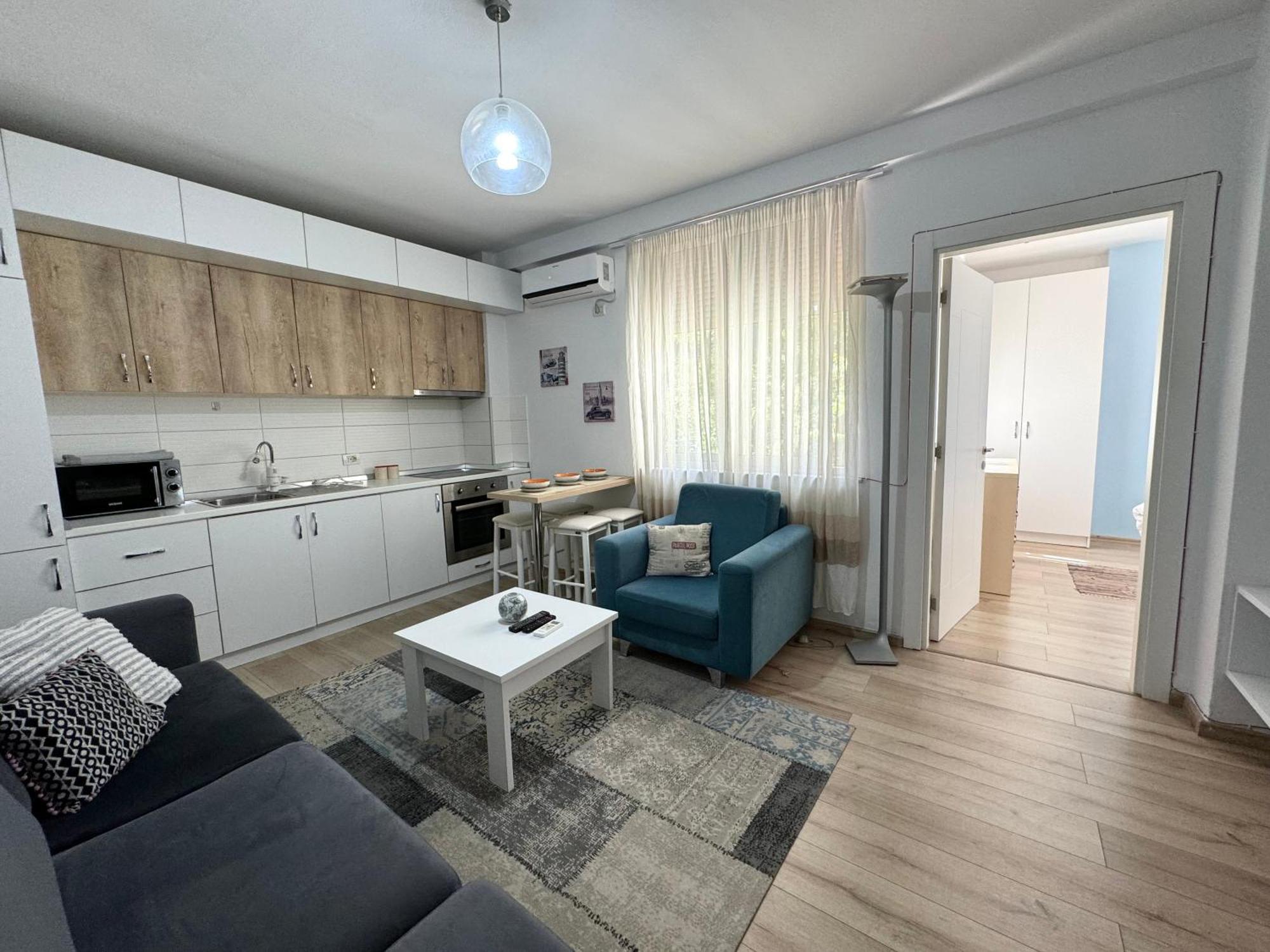 Apartment In The New Bazaar Of Tirana - Hana Blu Екстериор снимка